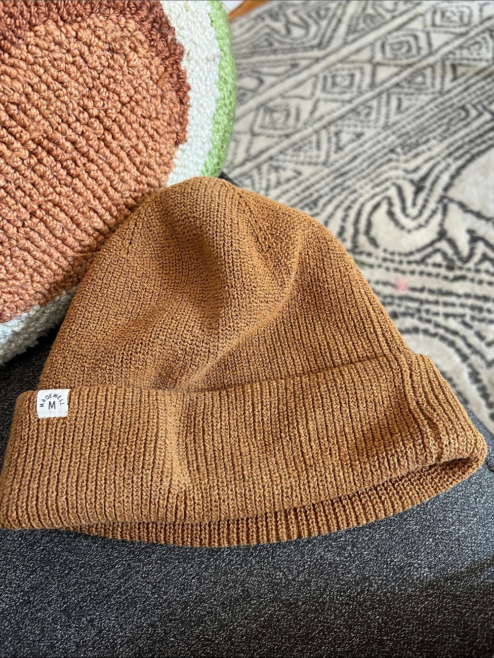 Madewell beanie brown